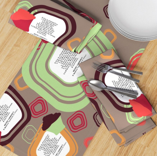 Muffins Table Runner