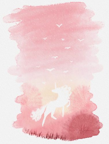 Unicorn 8.5x11